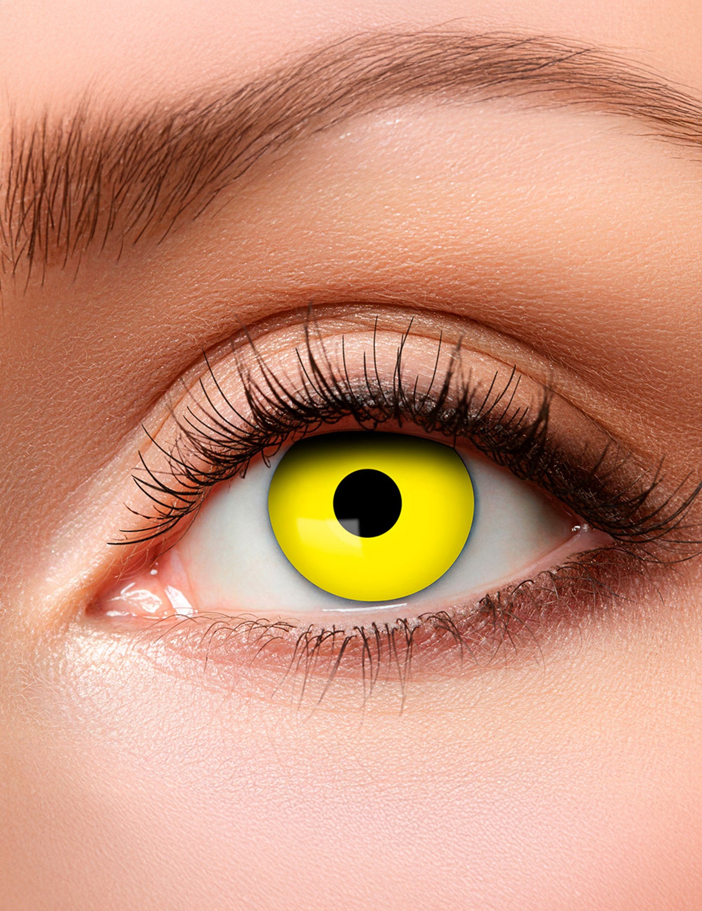 Lentilles fantaisie ?il jaune adulte