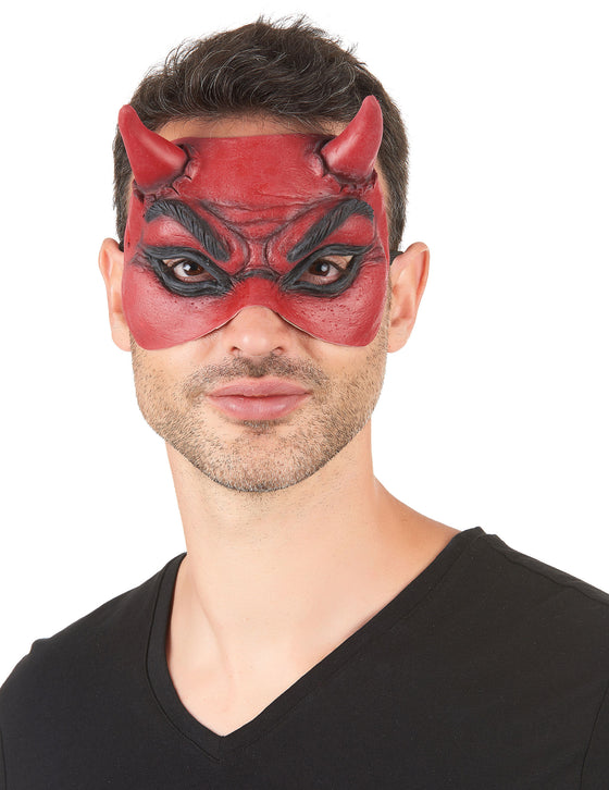 Loup en latex démon adulte