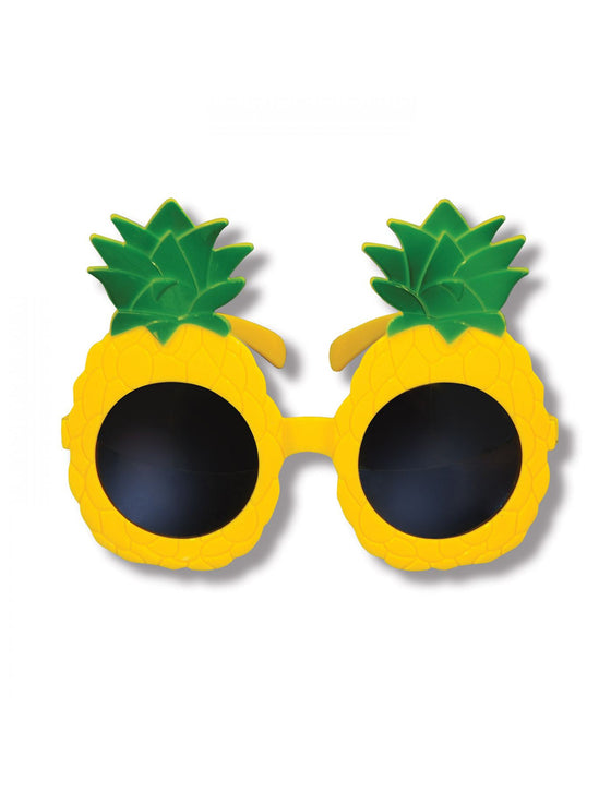 Lunettes ananas jaunes adulte