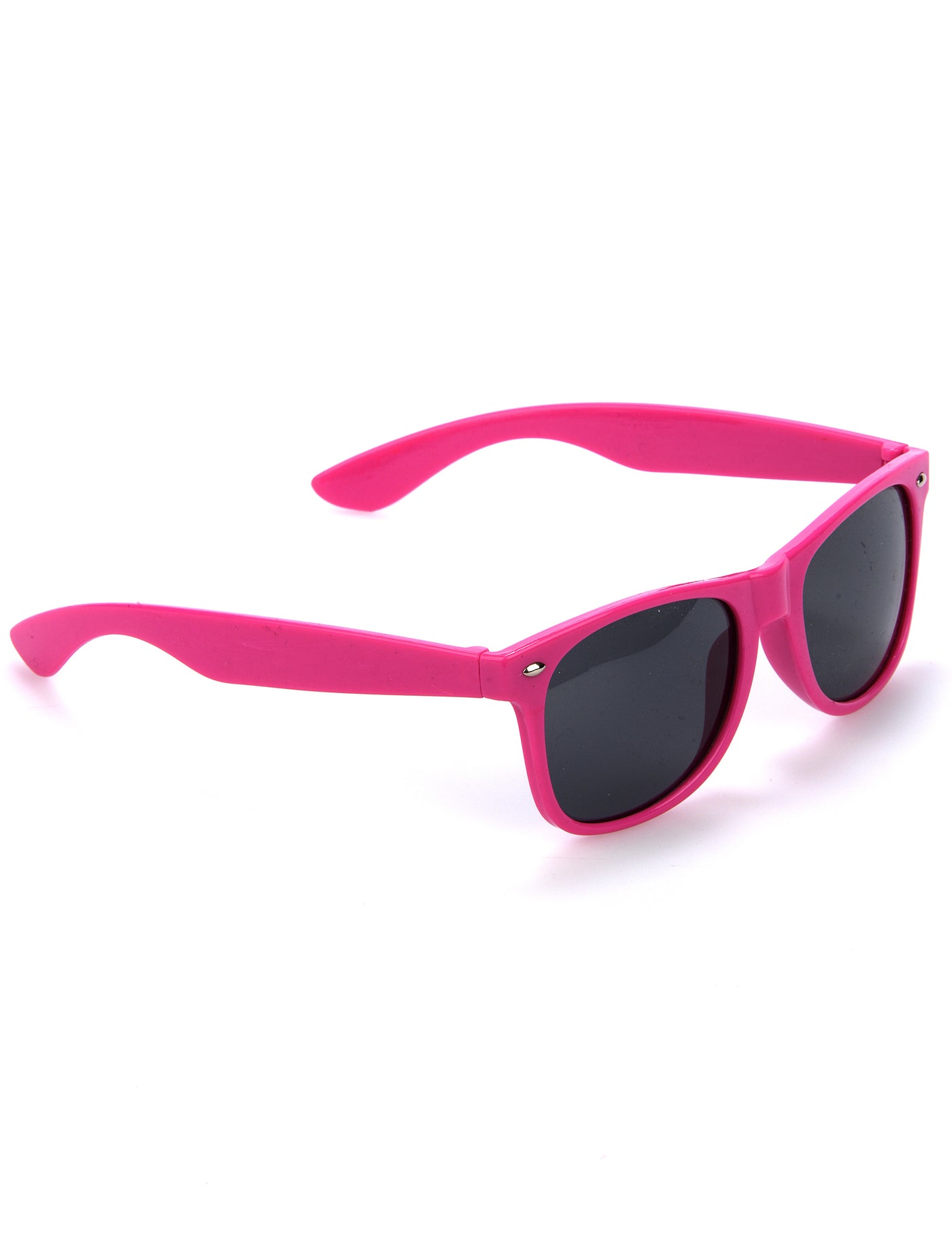 Lunettes blues fluo rose adulte