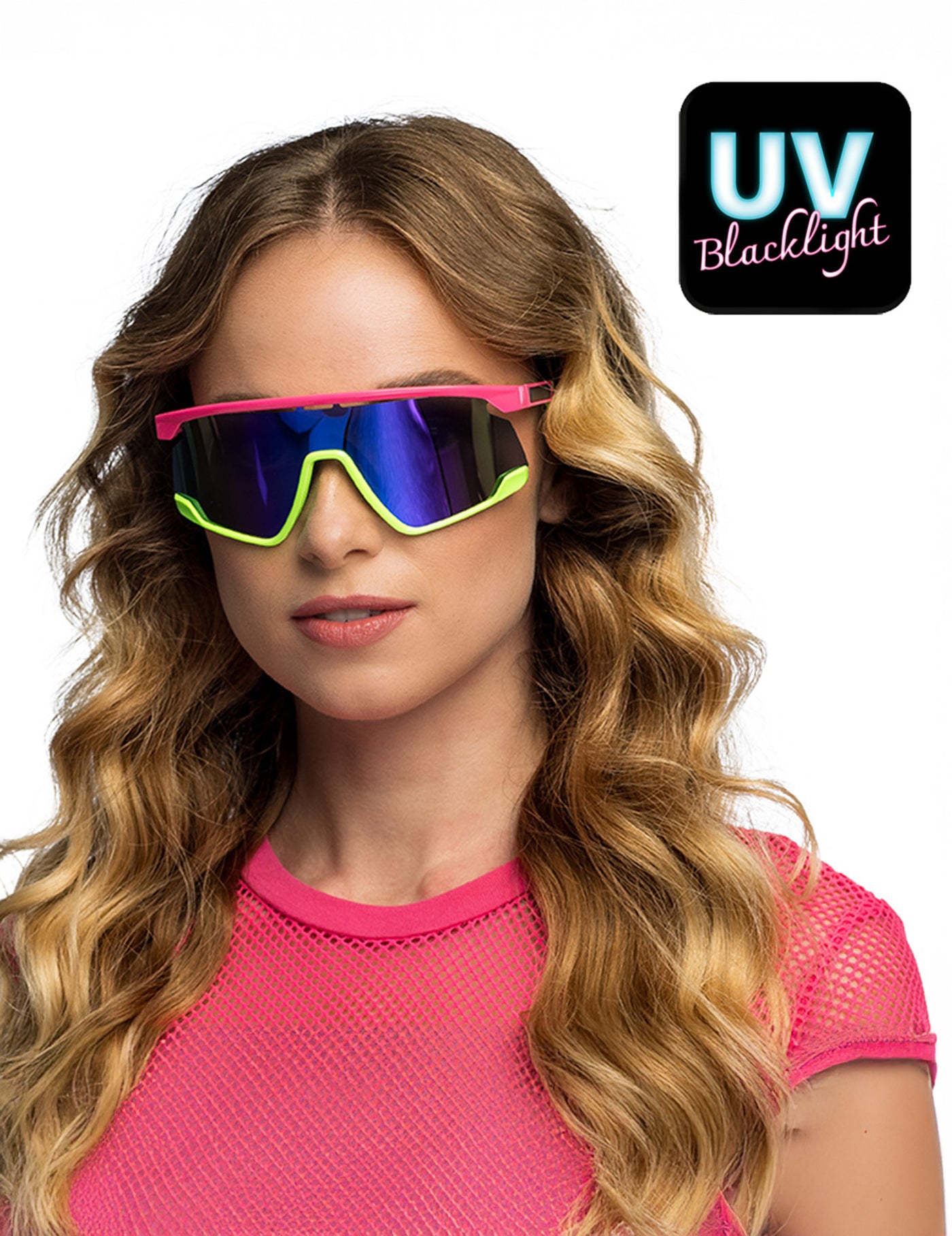 Lunettes de fêtes néons adulte