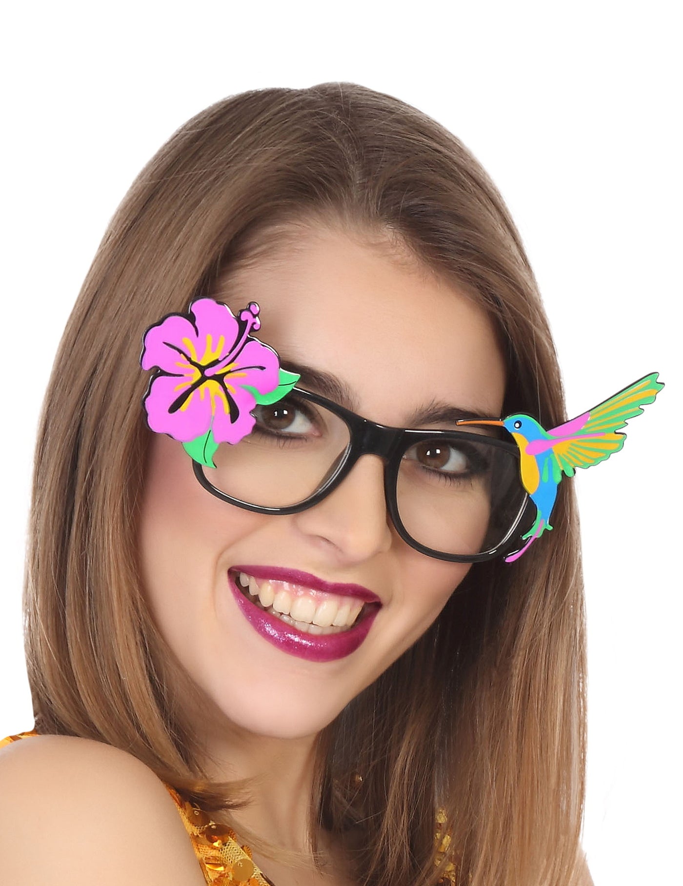Lunettes été hawaïennes adulte