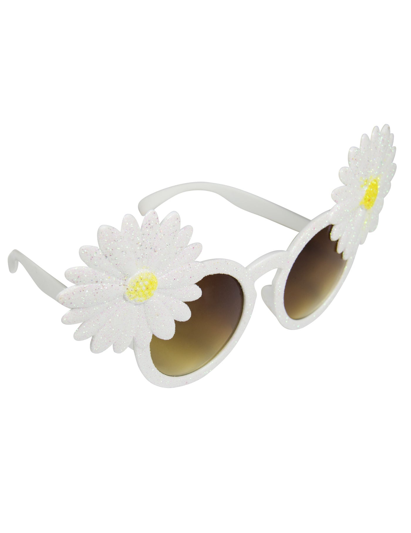 Lunettes marguerites blanches adulte