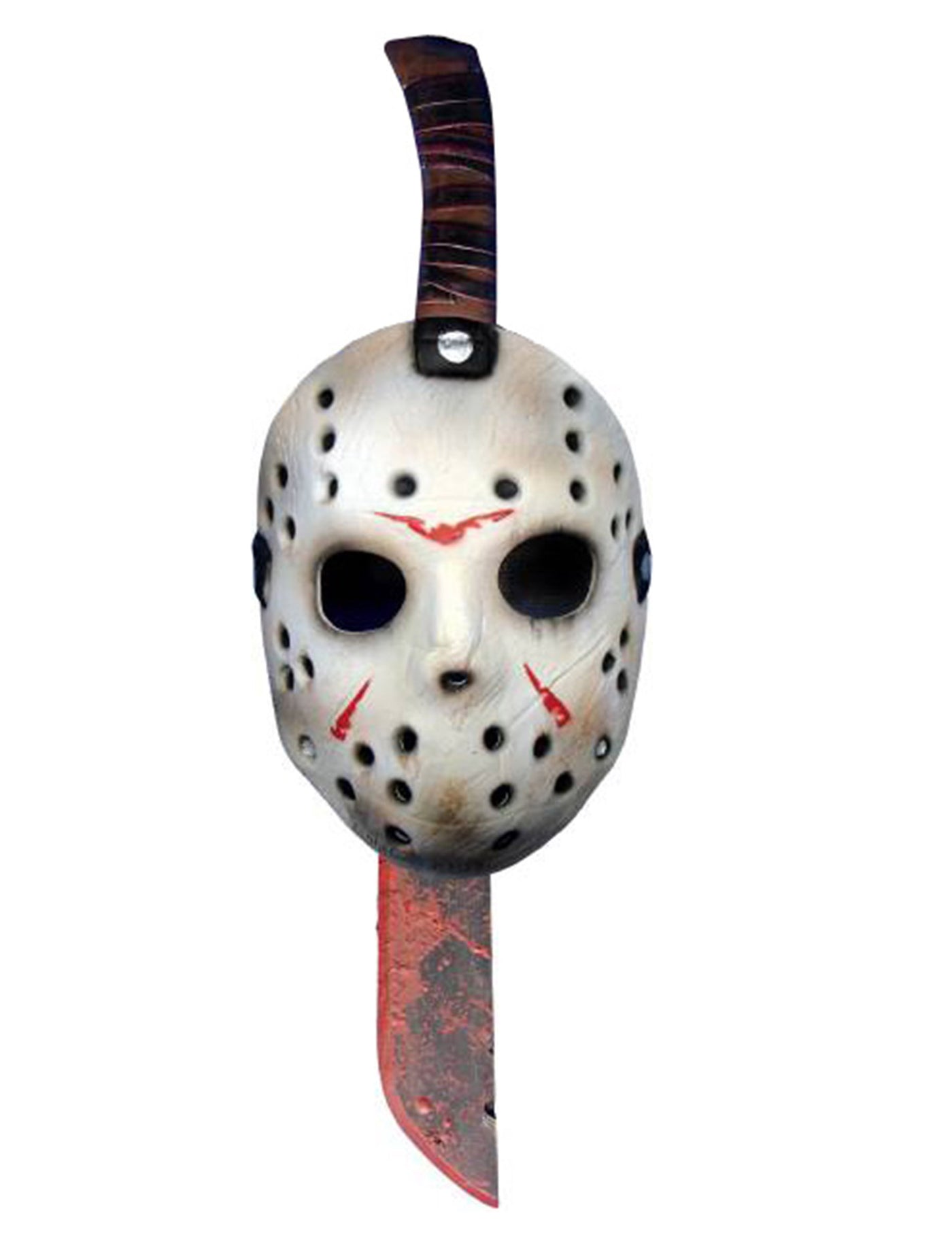 Machette et masque en plastique Jason Vendredi 13