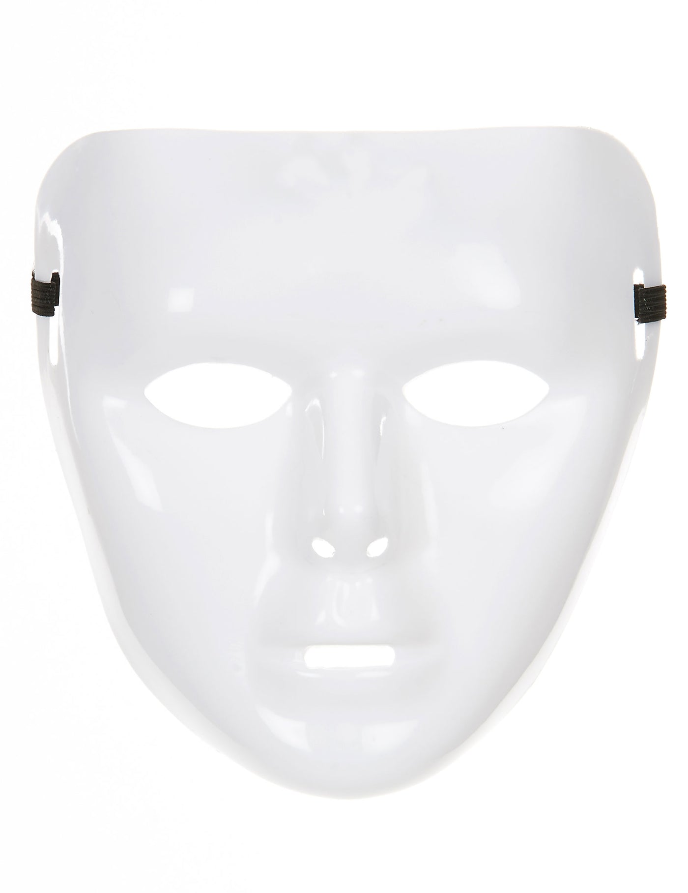 Masque blanc brillant Adulte