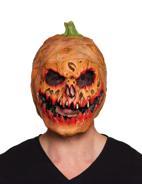 Masque citrouille souriante adulte