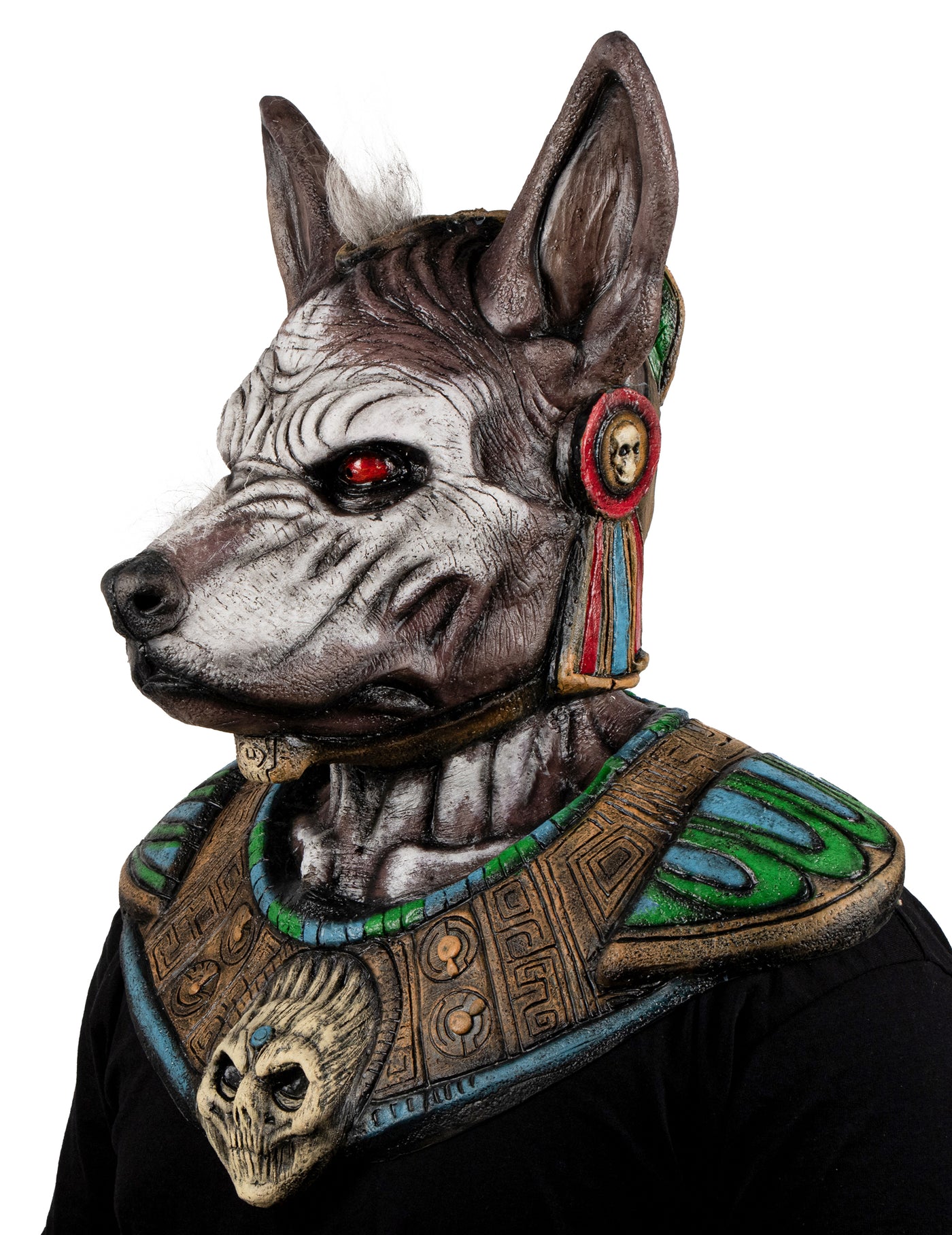 Masque intégral monstre à tête de chien adulte