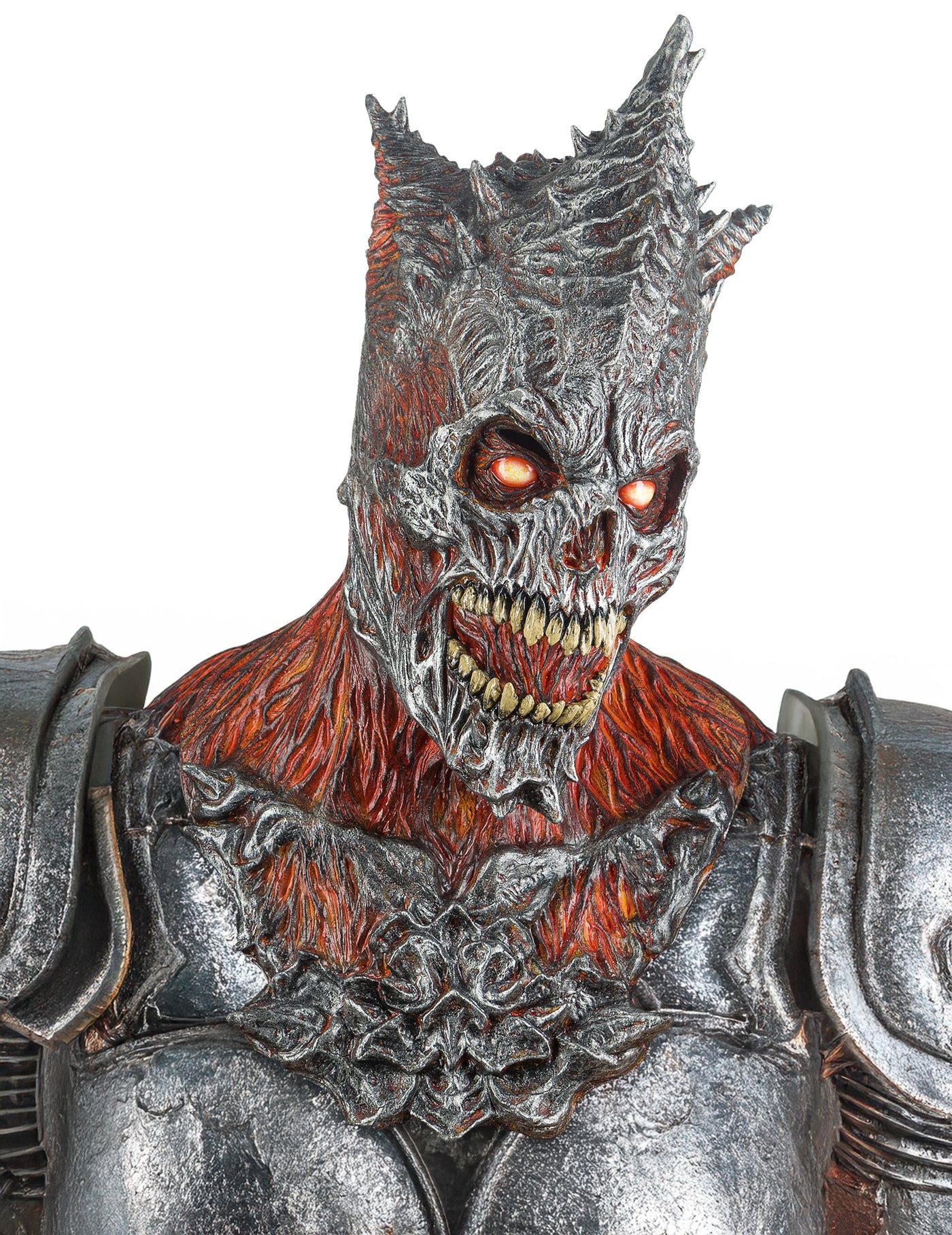 Masque intégral roi faucheur en feu