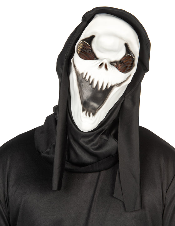 Masque latex dark skull