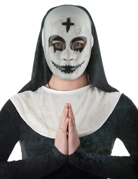Masque nonne satanique adulte