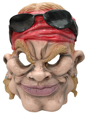 Masque caricature motard américain adulte