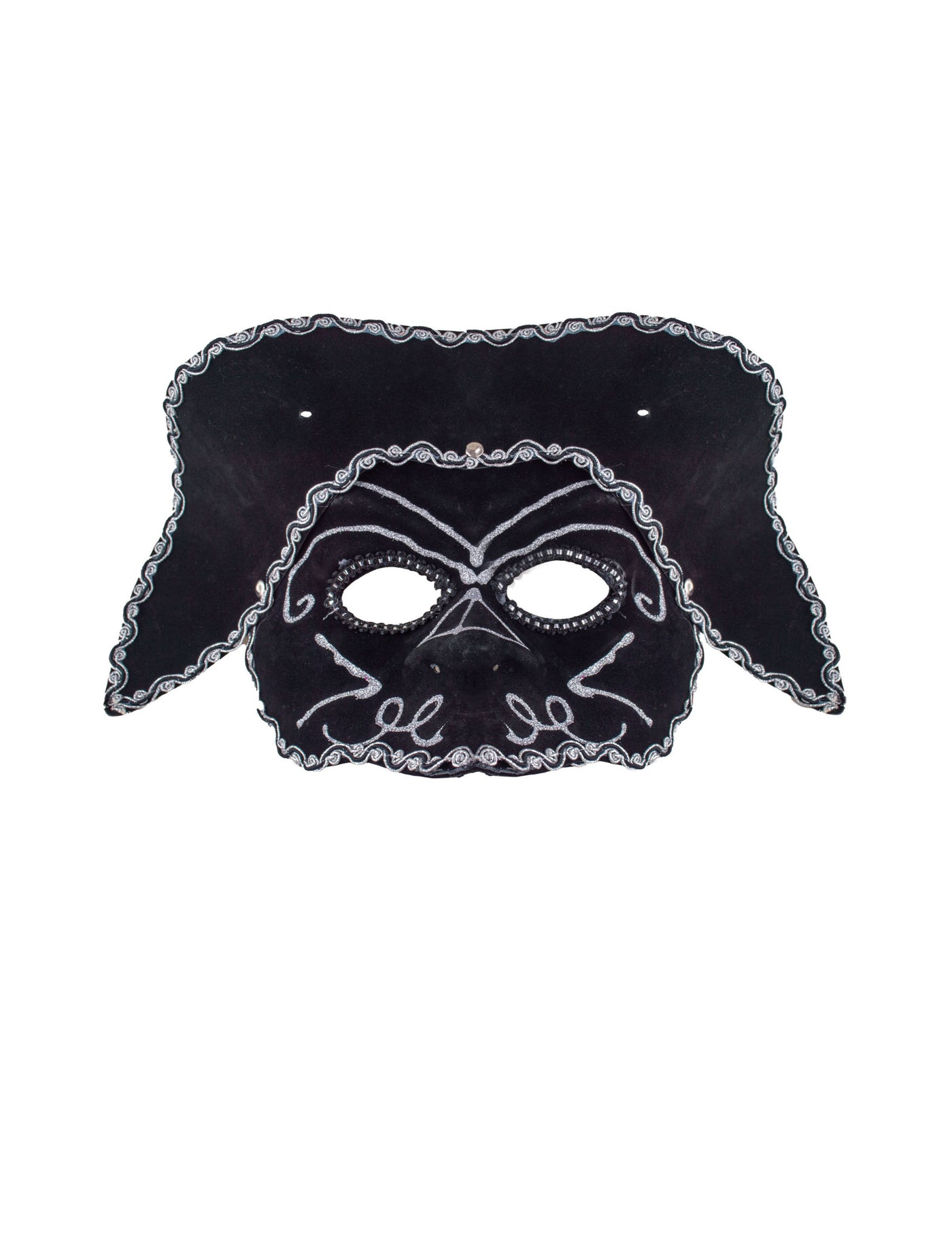 Masque vénitien avec tricorne adulte