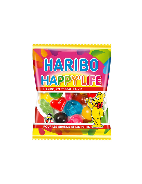 Mini sachet bonbons Haribo Happy Life - 40g