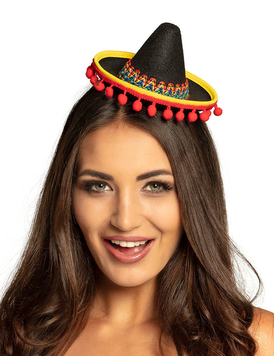 Mini sombrero mexicain adulte