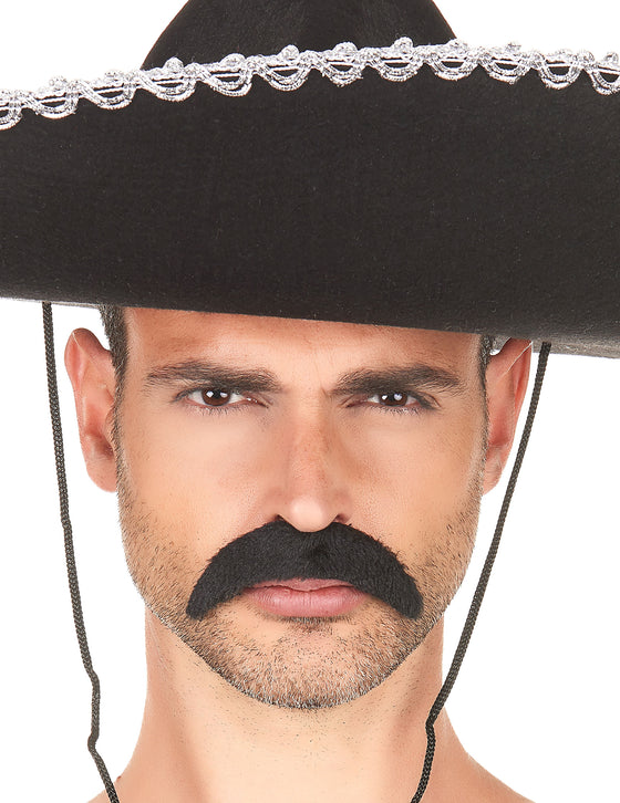 Moustache noire adulte