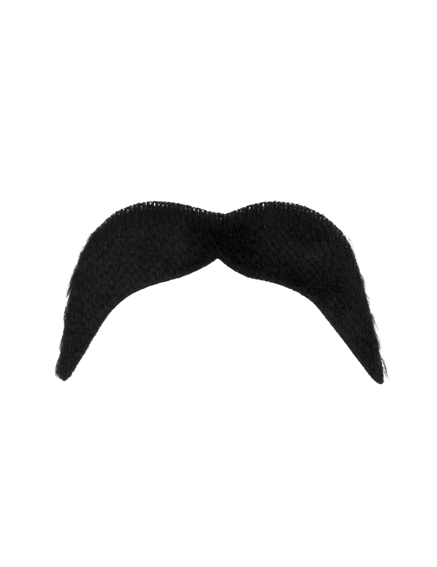 Moustache noire années 70' adulte