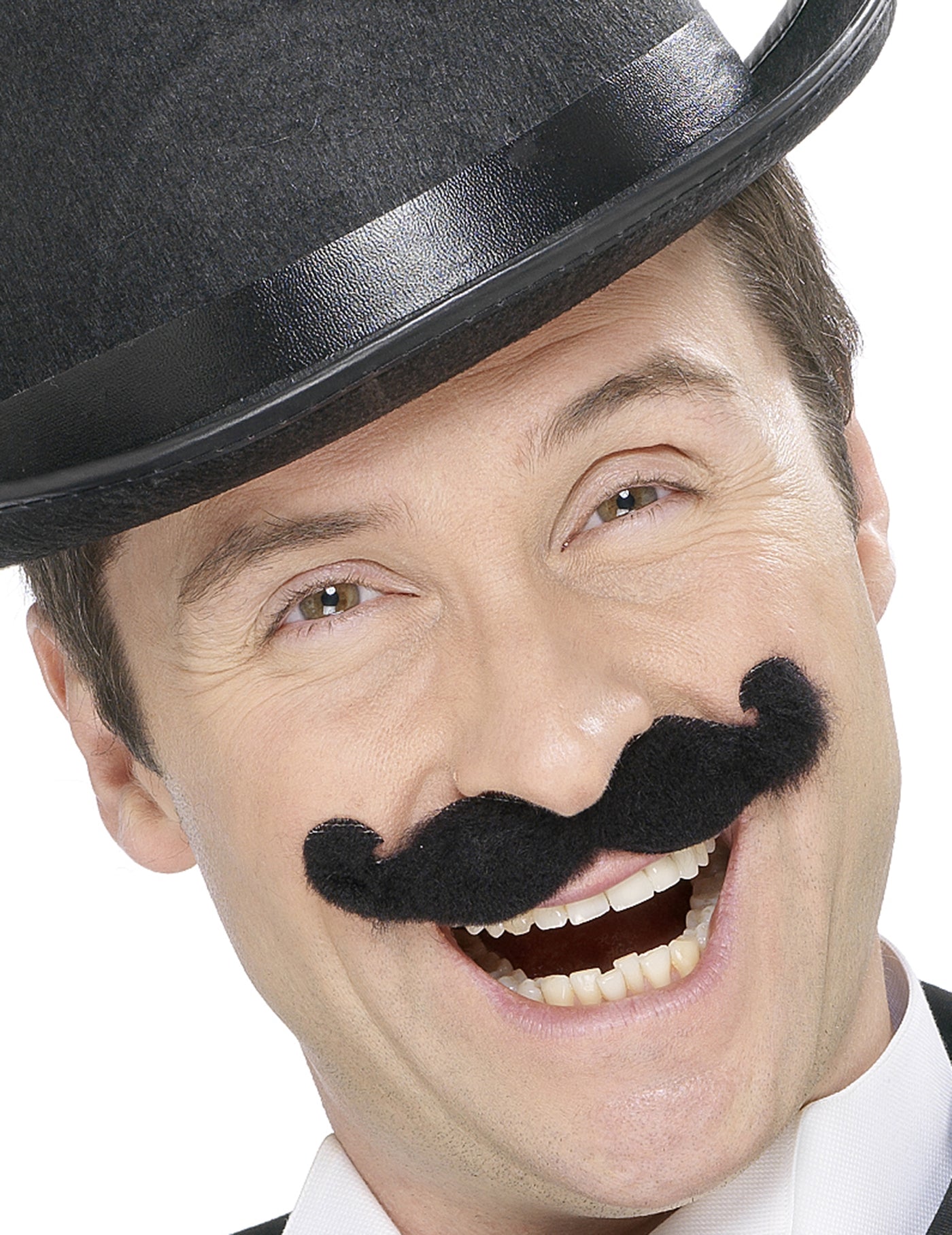 Moustaches noire à l'anglaise adulte