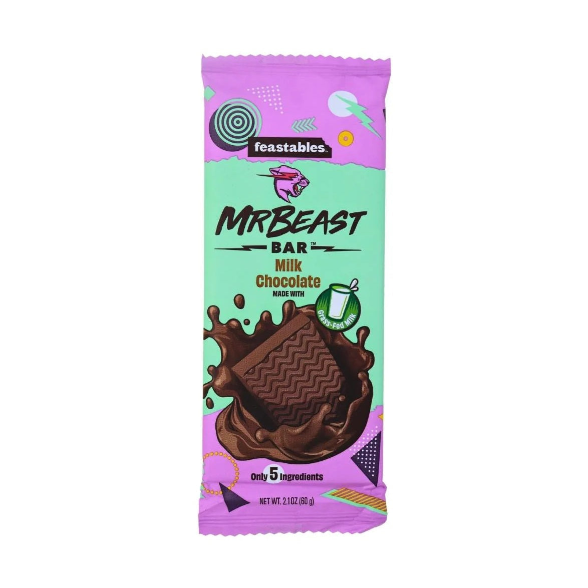 Mr Beast Feastables Chocolate Bar Milk Chocolate