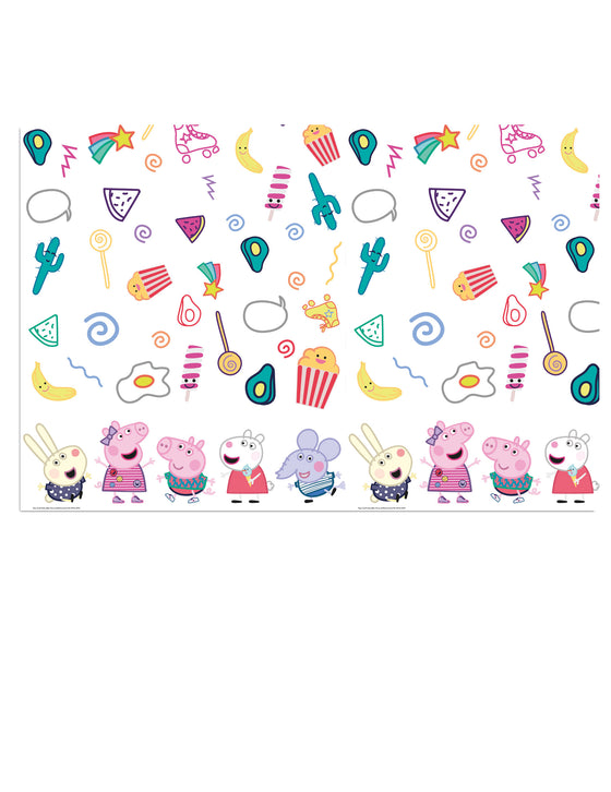 Nappe en plastique Peppa Pig 120 x 180 cm