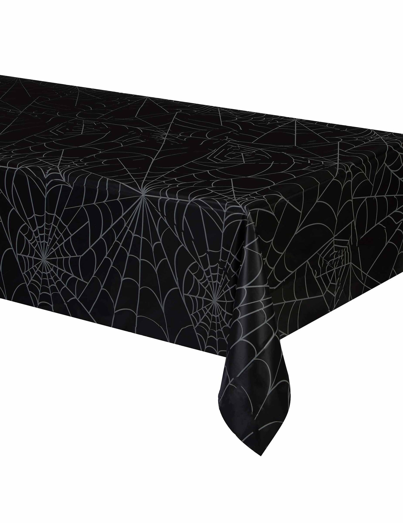 Nappe en papier toiles d'araignées 120 x 180 cm