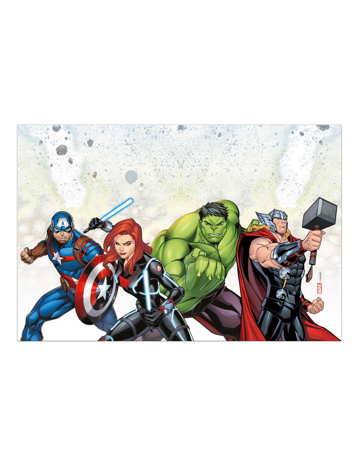 Nappe plastique Avengers Mighty 120 x 180 cm