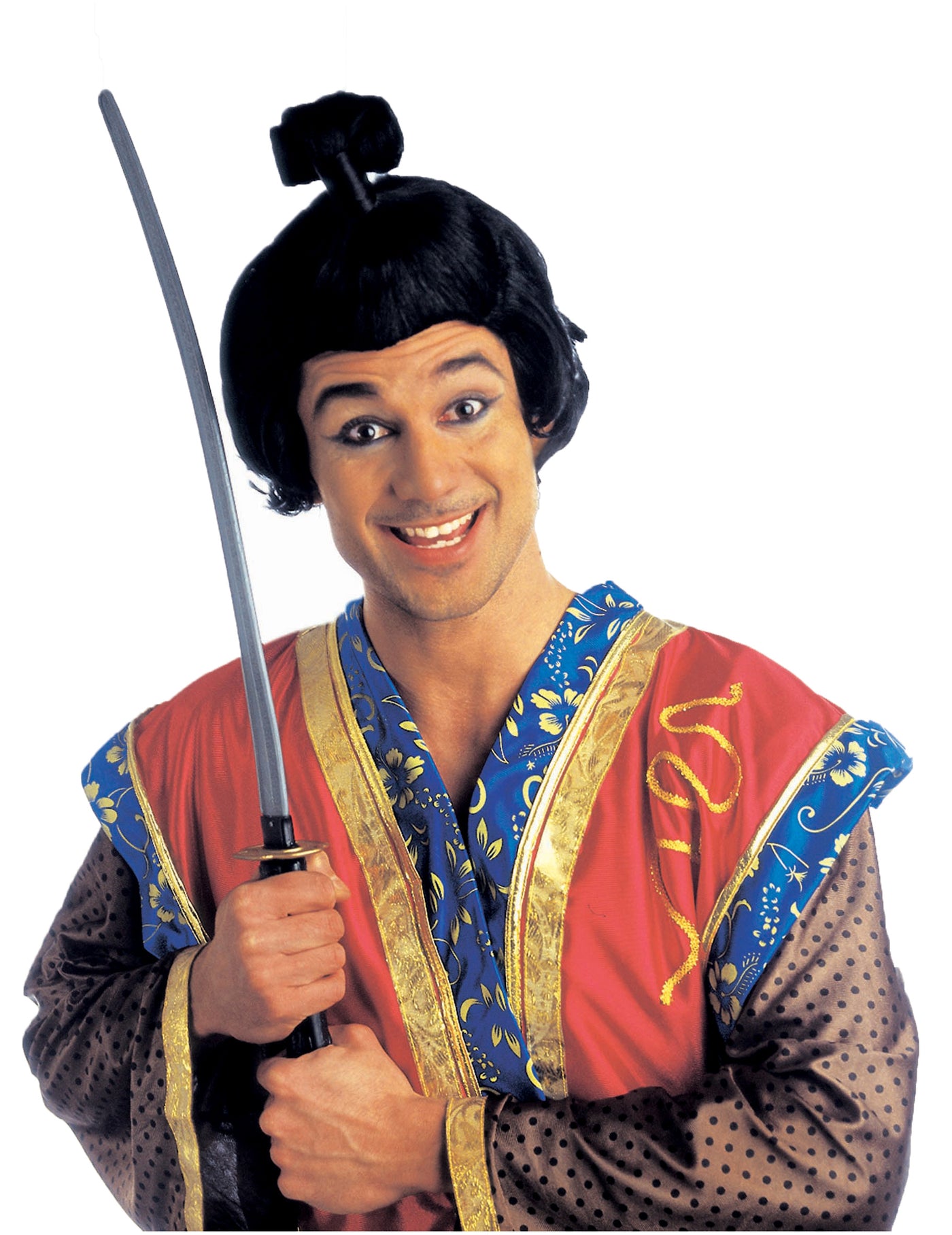 Perruque courte samouraïhomme