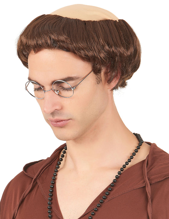 Perruque de moine homme