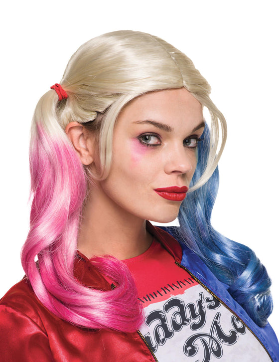 Perruque Harley Quinn Suicide Squad femme