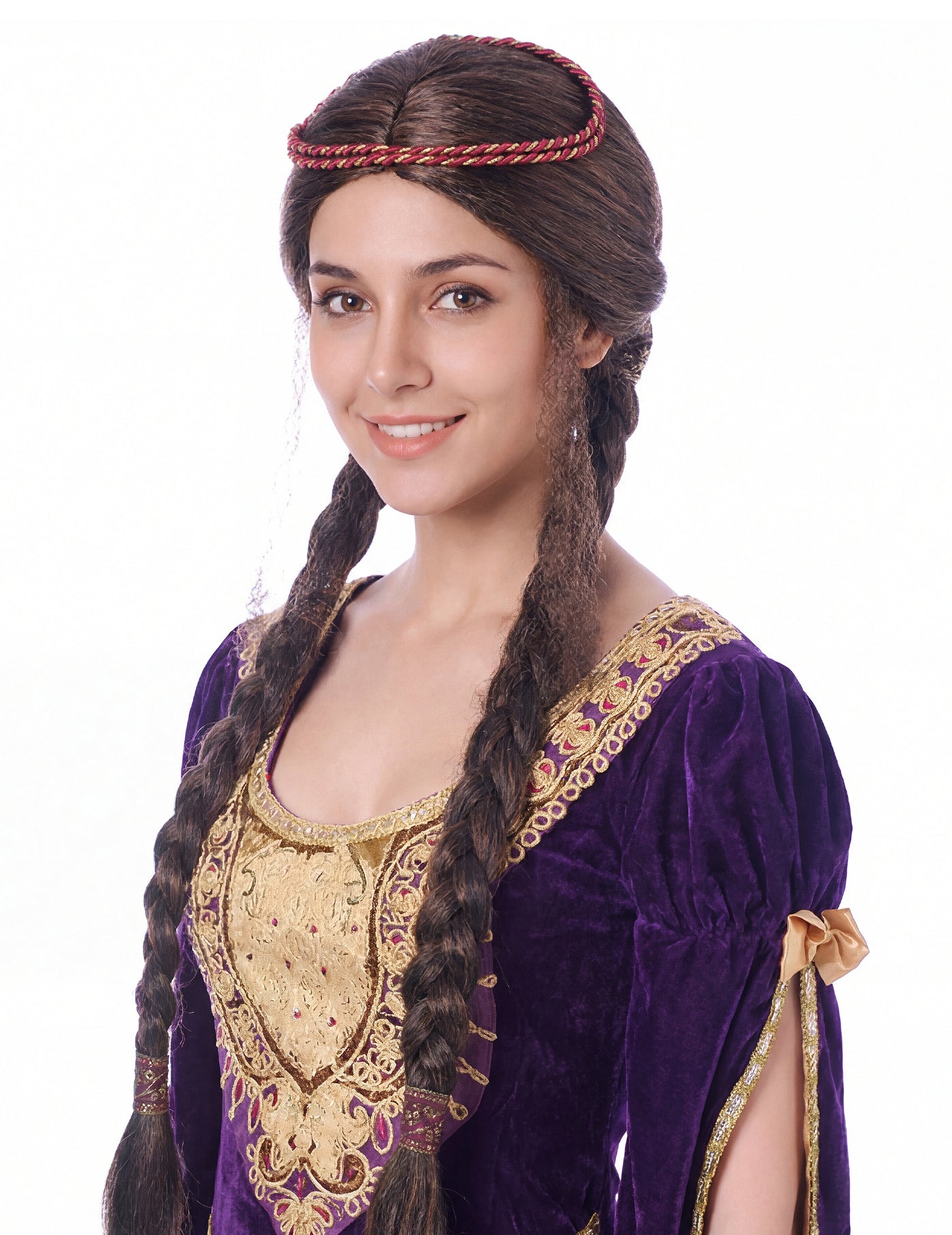 Perruque médiévale femme