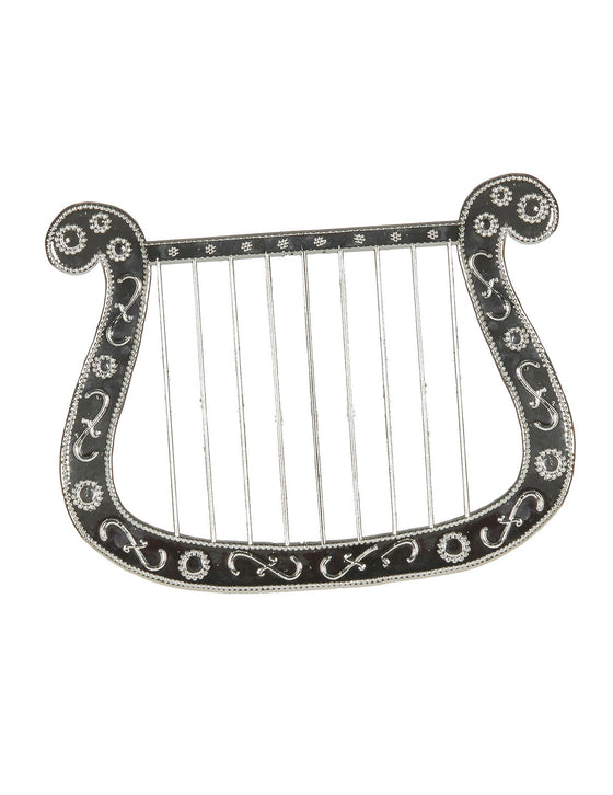 Petite harpe argentée 28 cm