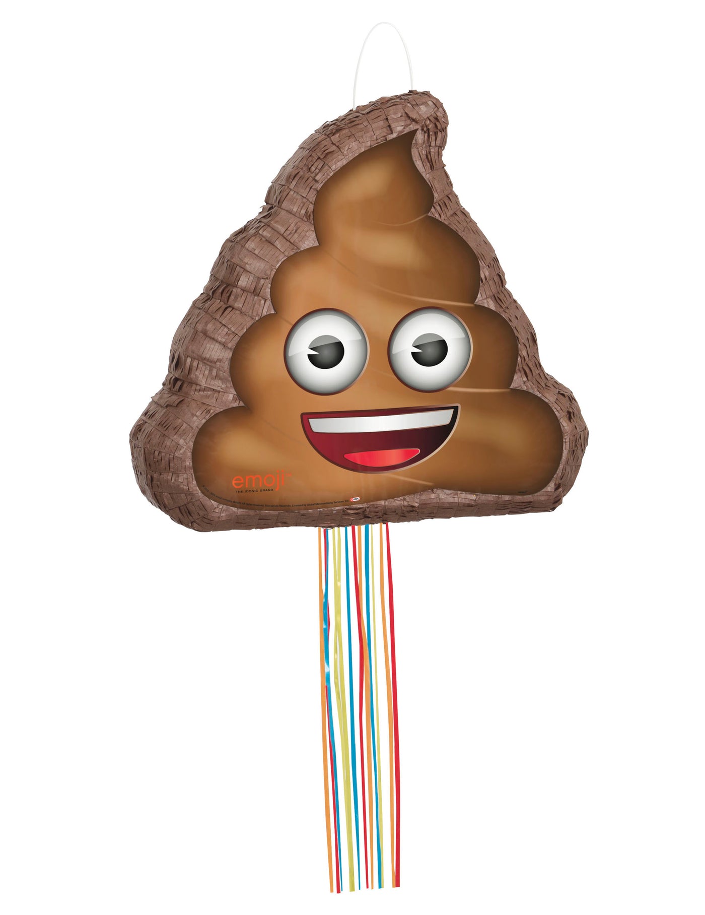 Pinata 3D caca Emoji 45 cm