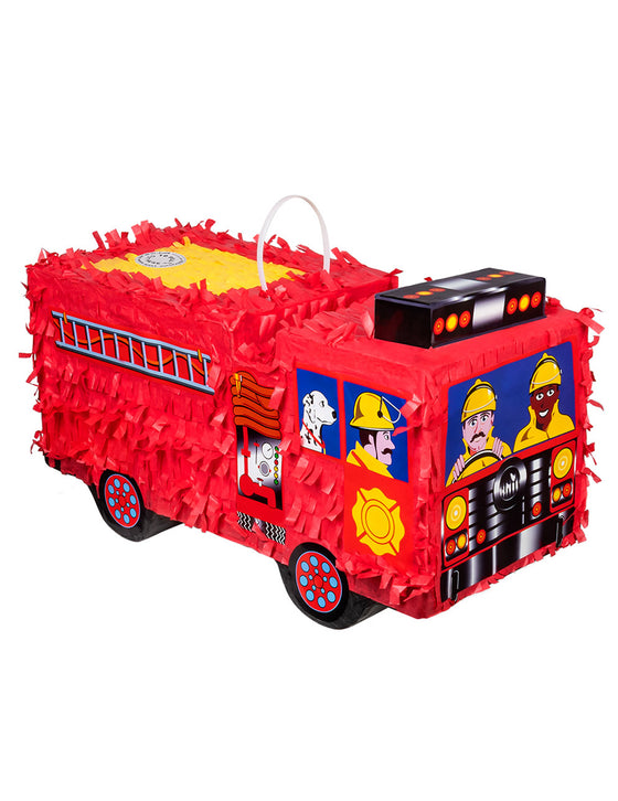 Piñata camion de pompier 43 x 24 cm