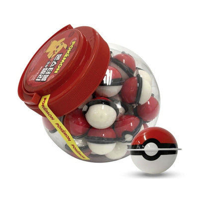 Pokemon Monster Ball Shape Jelly Red