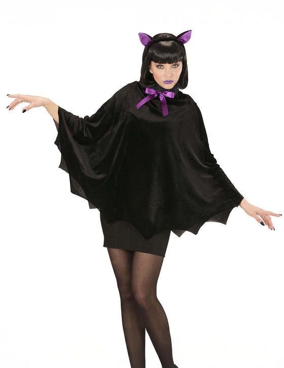 Poncho chauve souris femme