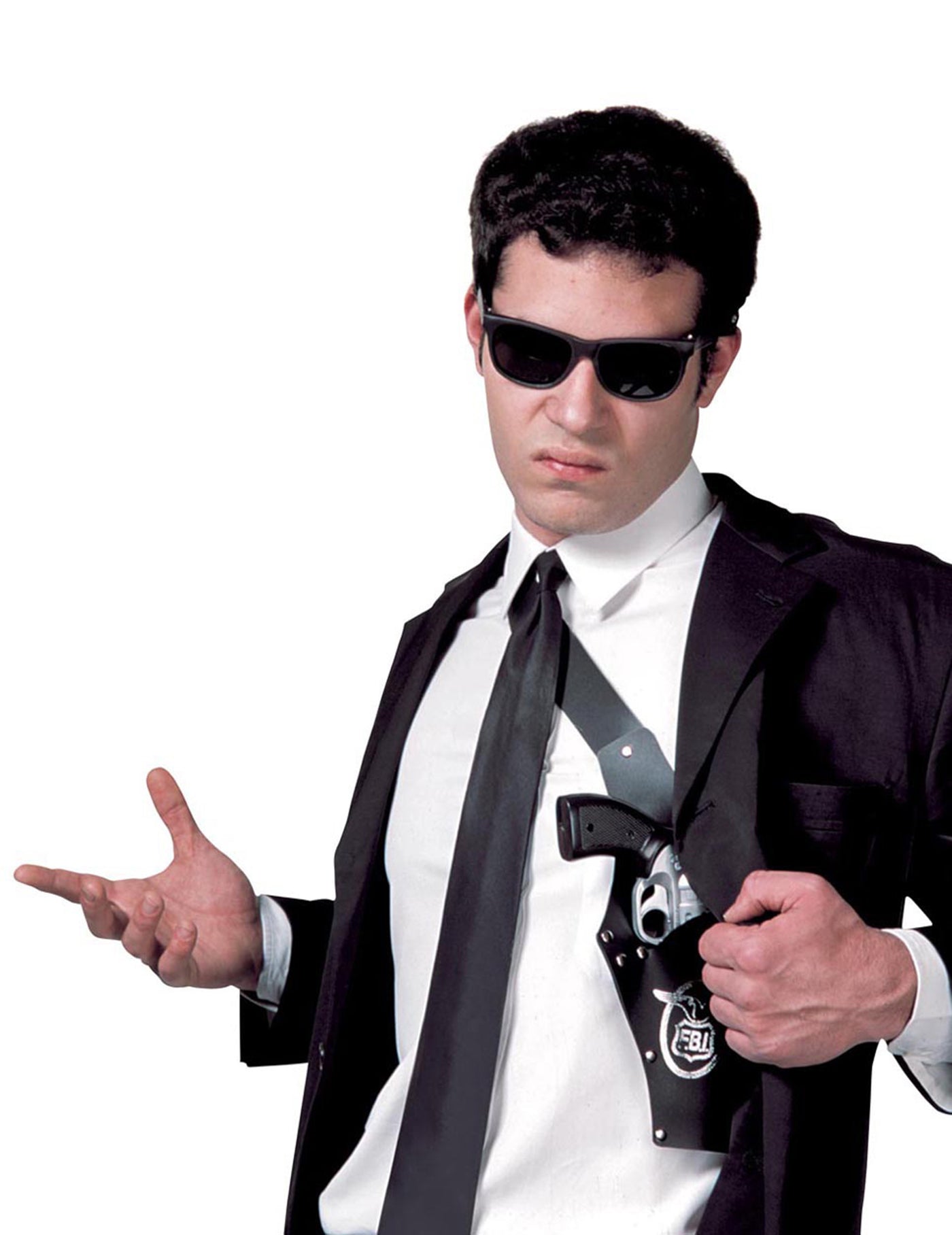 Porte revolver FBI adulte en plastique
