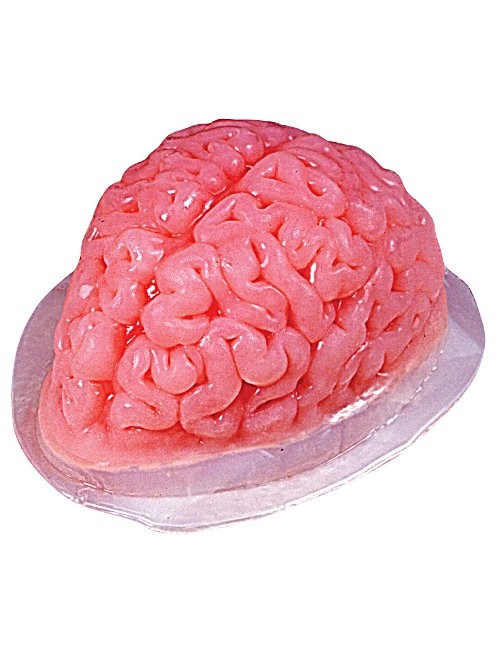 Moule à gelée cerveau transparent Halloween