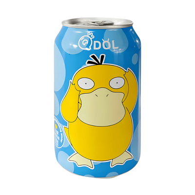 QDOL Pokemon Psyduck Citrus Flavoured Sparkling Water