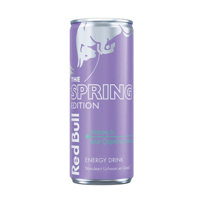 Red Bull Energy Drink Spring Edition Woodruff & Pink Grapefruit