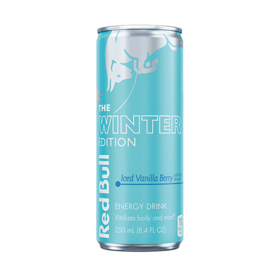 Red Bull Energy Drink The Winter Edition Mûre Givrée & Vanille