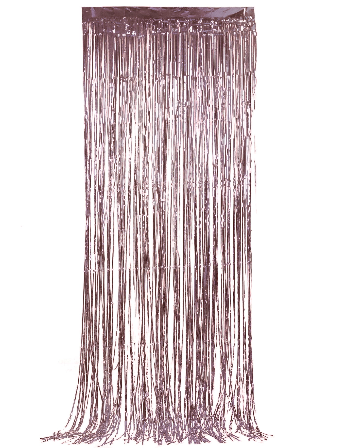 Rideau scintillant à franges rose gold 2,44 m x 92 cm