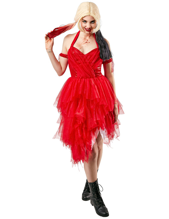 Robe rouge Harley Quinn femme - Suicide Squad 2
