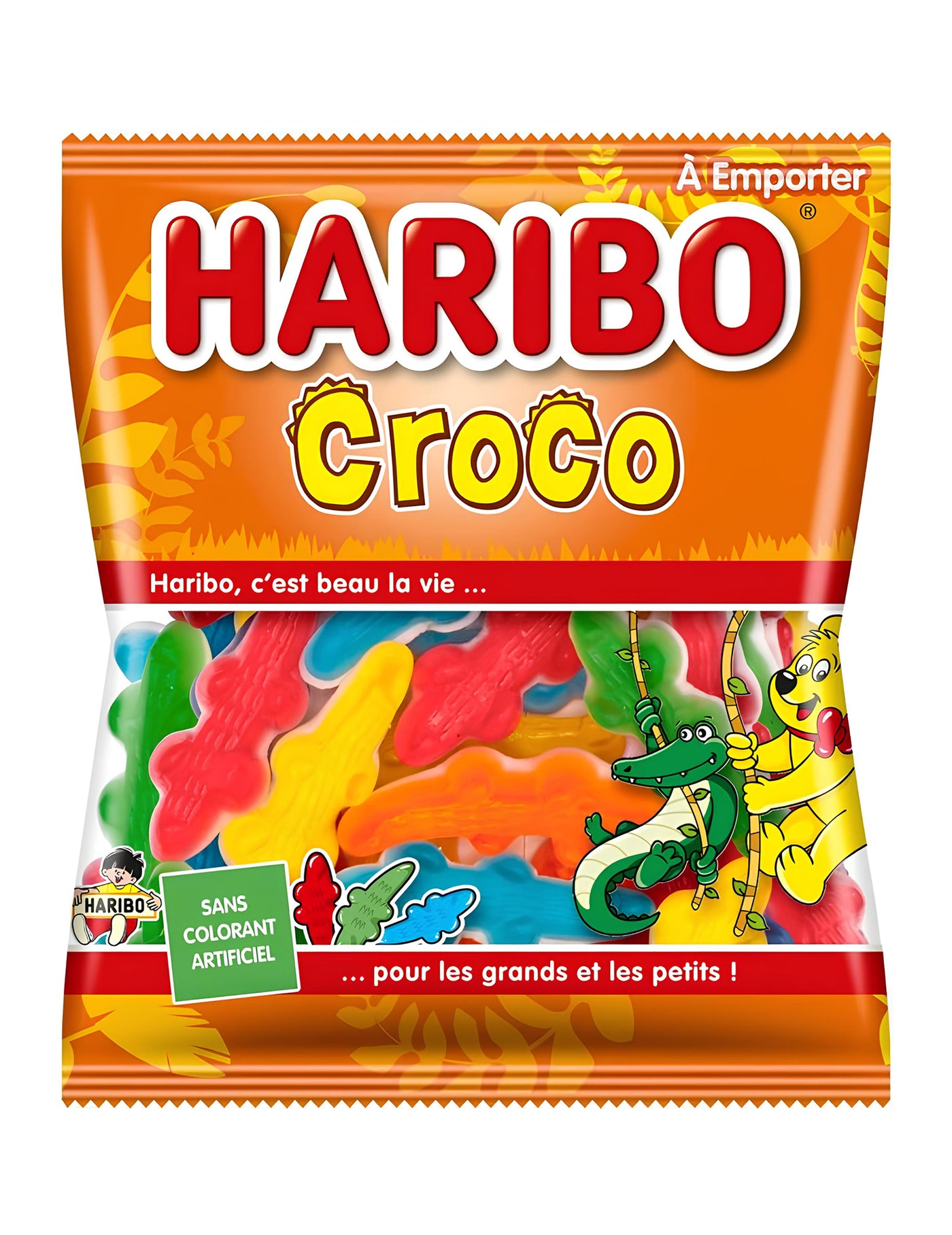Sachet Bonbons Haribo Croco - 120 g