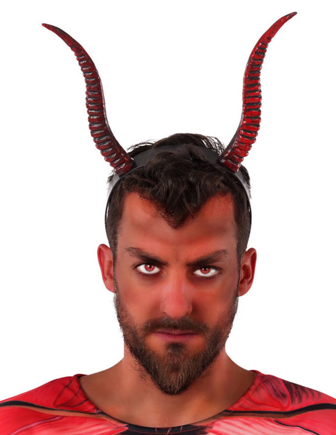 Serre-tête cornes de diable adulte