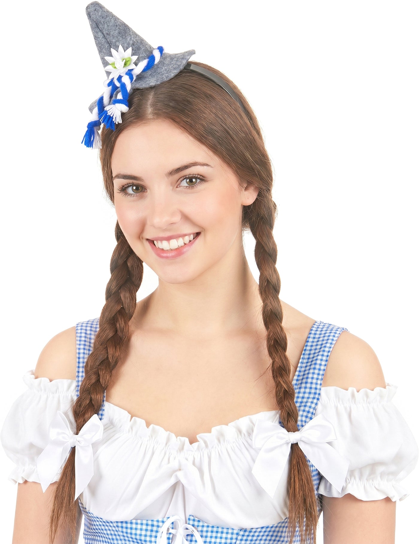 Serre-tête mini chapeau Bavarois adulte