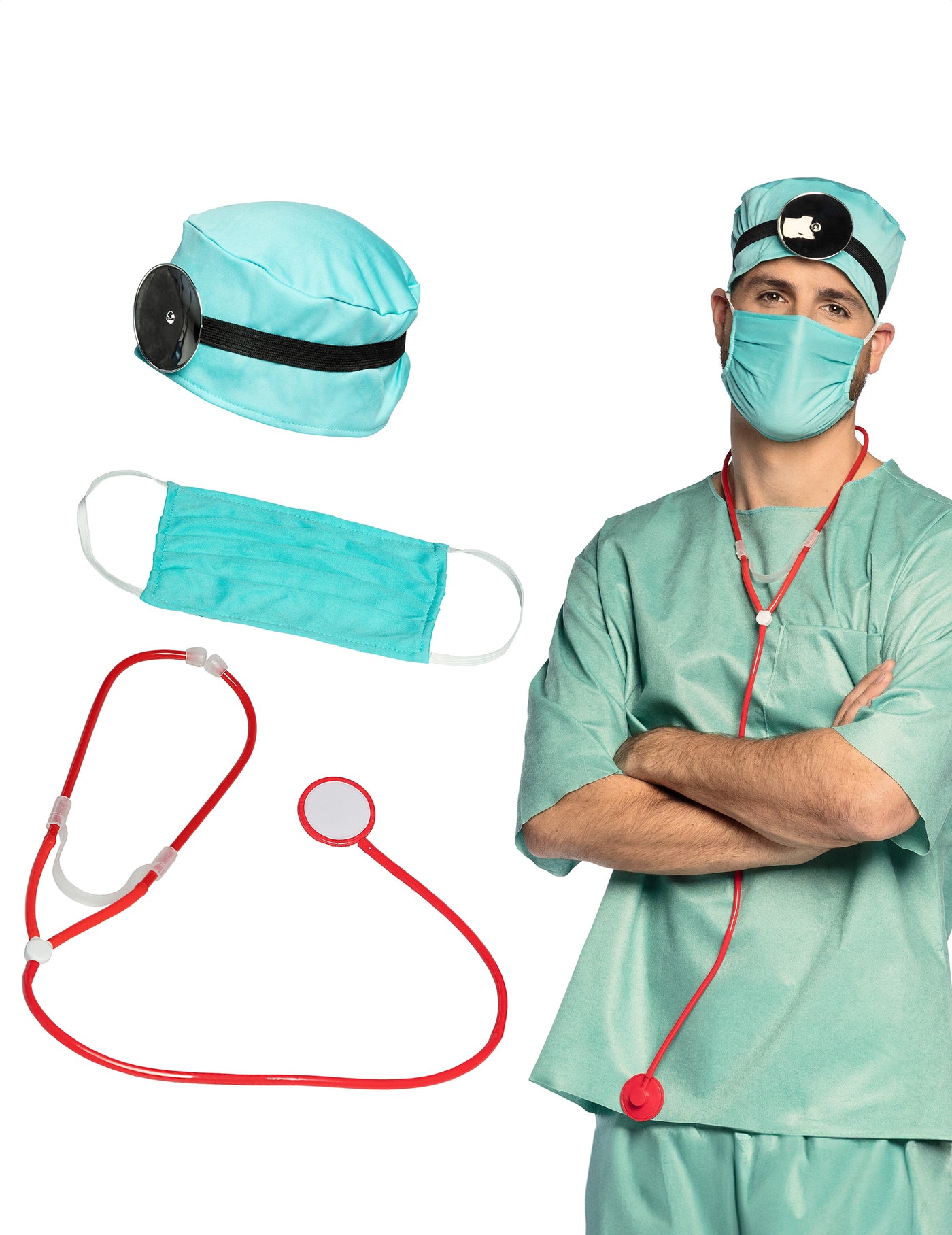 Set accessoires docteur adulte