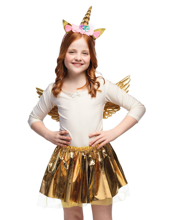 Set de licorne dorée enfant