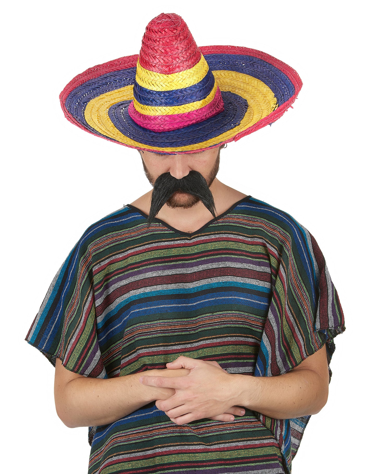 Sombrero multicolore adulte 50 cm