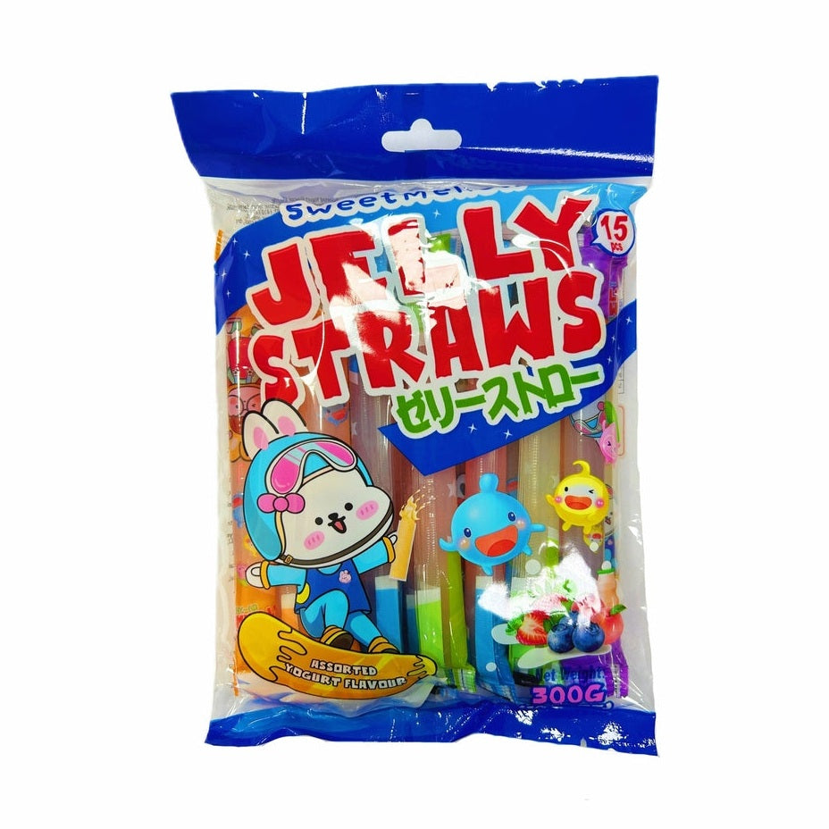 SweetMellow Jelly Straws Yoghurt Flavour