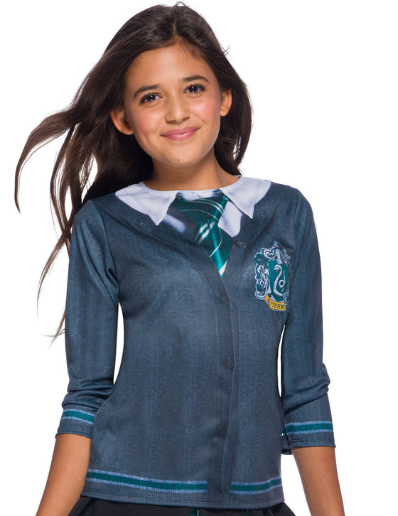 T-shirt imprimé Serpentard Harry Potter enfant