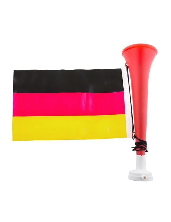 Trompette football avec drapeau Allemagne